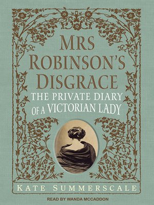 cover image of Mrs. Robinson's Disgrace